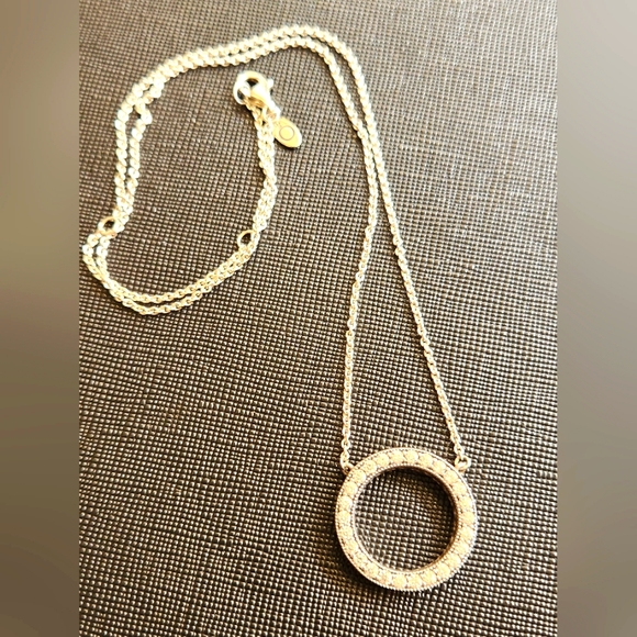 Pandora Circle of Sparkle Necklace Sterling Silver - Picture 2 of 5